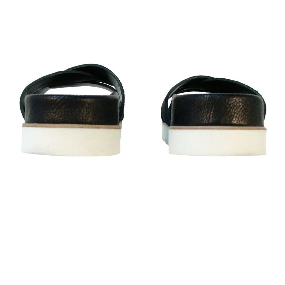 HOMERS ARTISAN $300 Platform Slide Sandals Women's 40/10 - Made in SPAIN - Picture 3 of 7